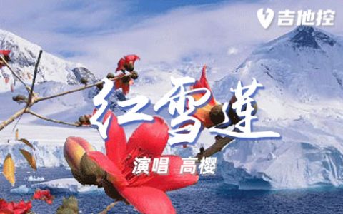 红雪莲吉他谱,高樱歌曲,G调简单指弹教学简谱,7张六线谱图片