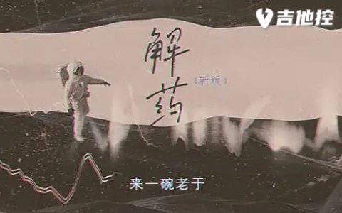 解药吉他谱,来一碗老于歌曲,G调简单指弹教学简谱,3张六线谱图片